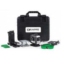 Kryžminių linijų lazeris KAPRO 884G Green 4D